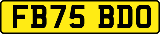 FB75BDO