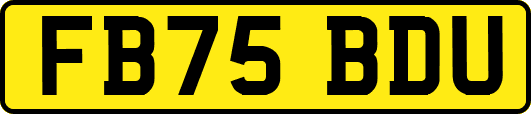 FB75BDU