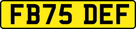 FB75DEF