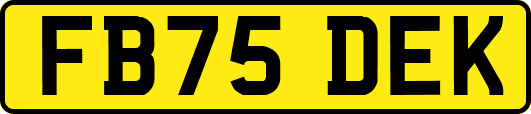 FB75DEK
