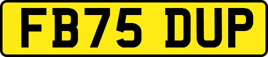 FB75DUP