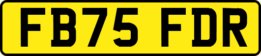 FB75FDR