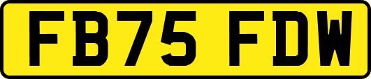 FB75FDW