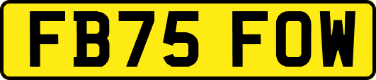FB75FOW