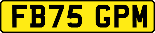 FB75GPM