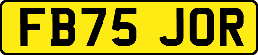FB75JOR