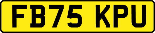 FB75KPU