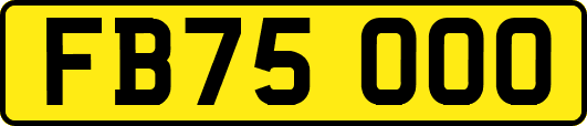FB75OOO