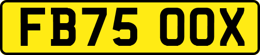 FB75OOX