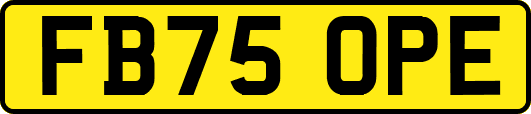 FB75OPE