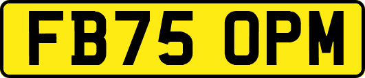 FB75OPM