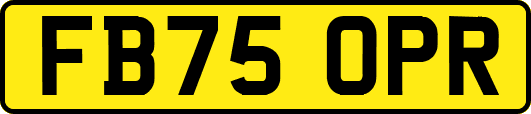 FB75OPR