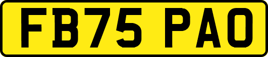 FB75PAO