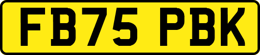 FB75PBK