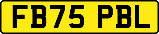 FB75PBL