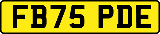 FB75PDE