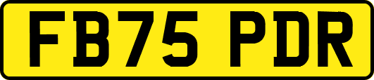 FB75PDR