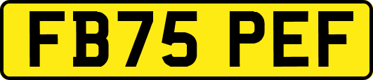 FB75PEF