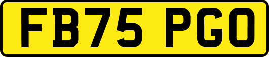 FB75PGO