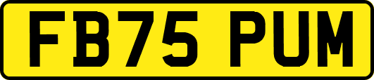 FB75PUM