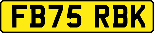 FB75RBK