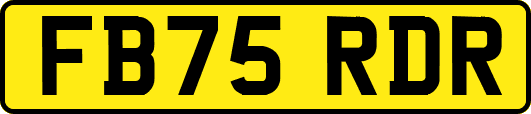 FB75RDR
