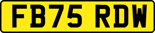 FB75RDW