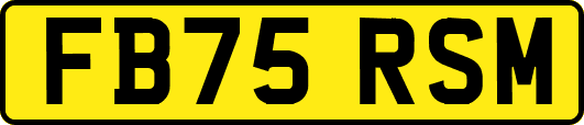 FB75RSM