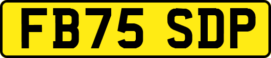 FB75SDP