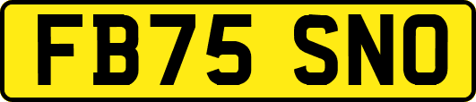 FB75SNO