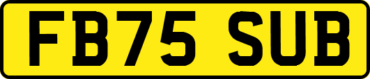 FB75SUB