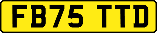 FB75TTD