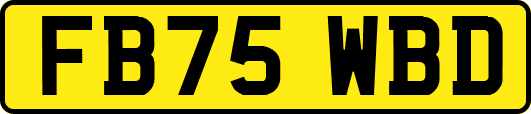 FB75WBD