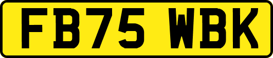 FB75WBK
