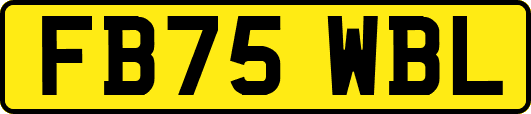 FB75WBL