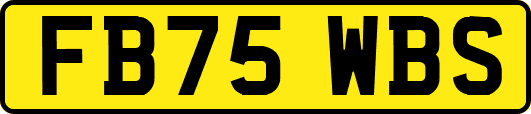 FB75WBS