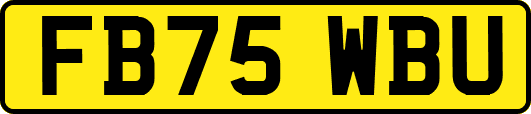 FB75WBU