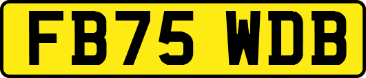 FB75WDB