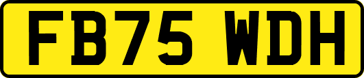 FB75WDH