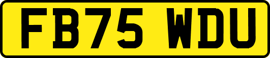 FB75WDU