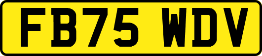 FB75WDV
