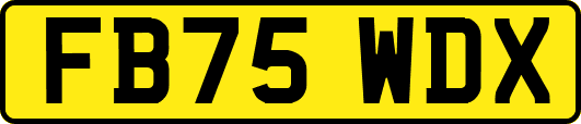 FB75WDX