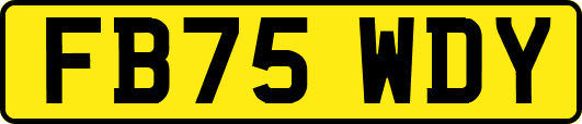 FB75WDY