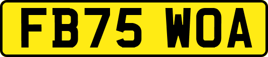 FB75WOA