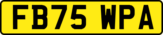 FB75WPA