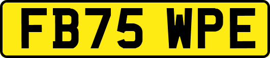FB75WPE