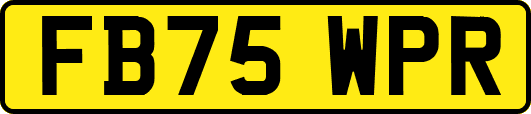 FB75WPR