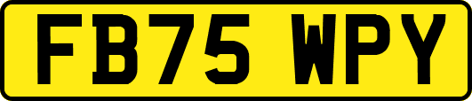 FB75WPY