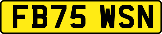 FB75WSN