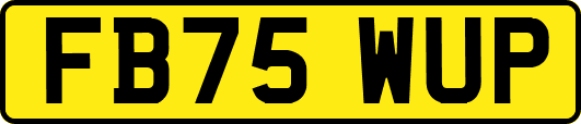FB75WUP